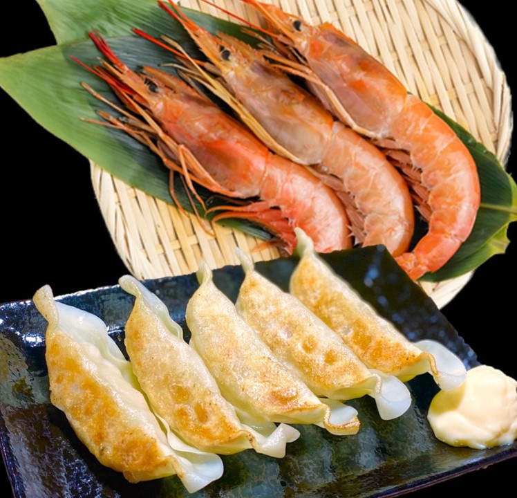 海老マヨ揚げ焼き餃子